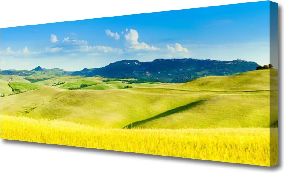 Zdjęcie na płótnie Sielska Osada u Stóp Gór