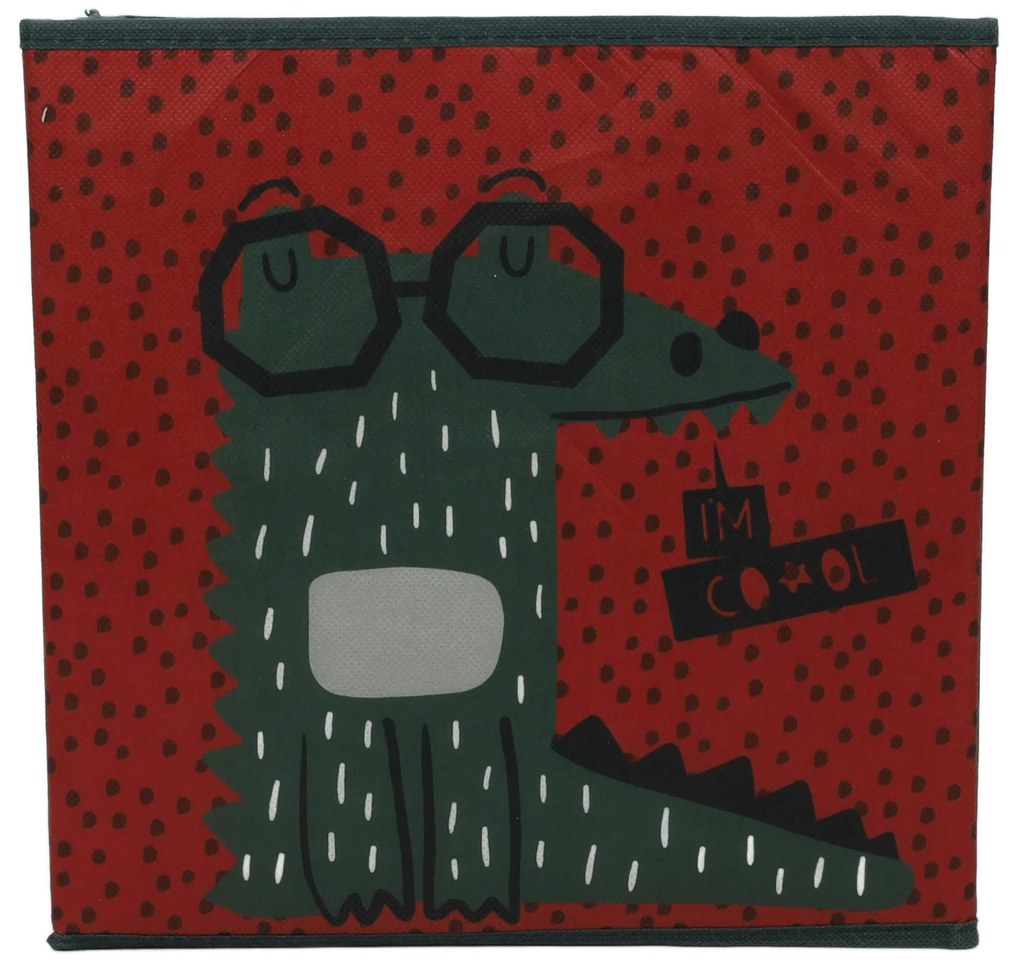Pudełko tekstylne do pokoju dziecięcego, 30 x 30 x 30 cm