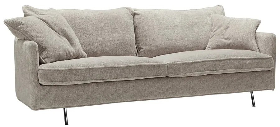 Jasnoszara sofa 216 cm Julia – Sits