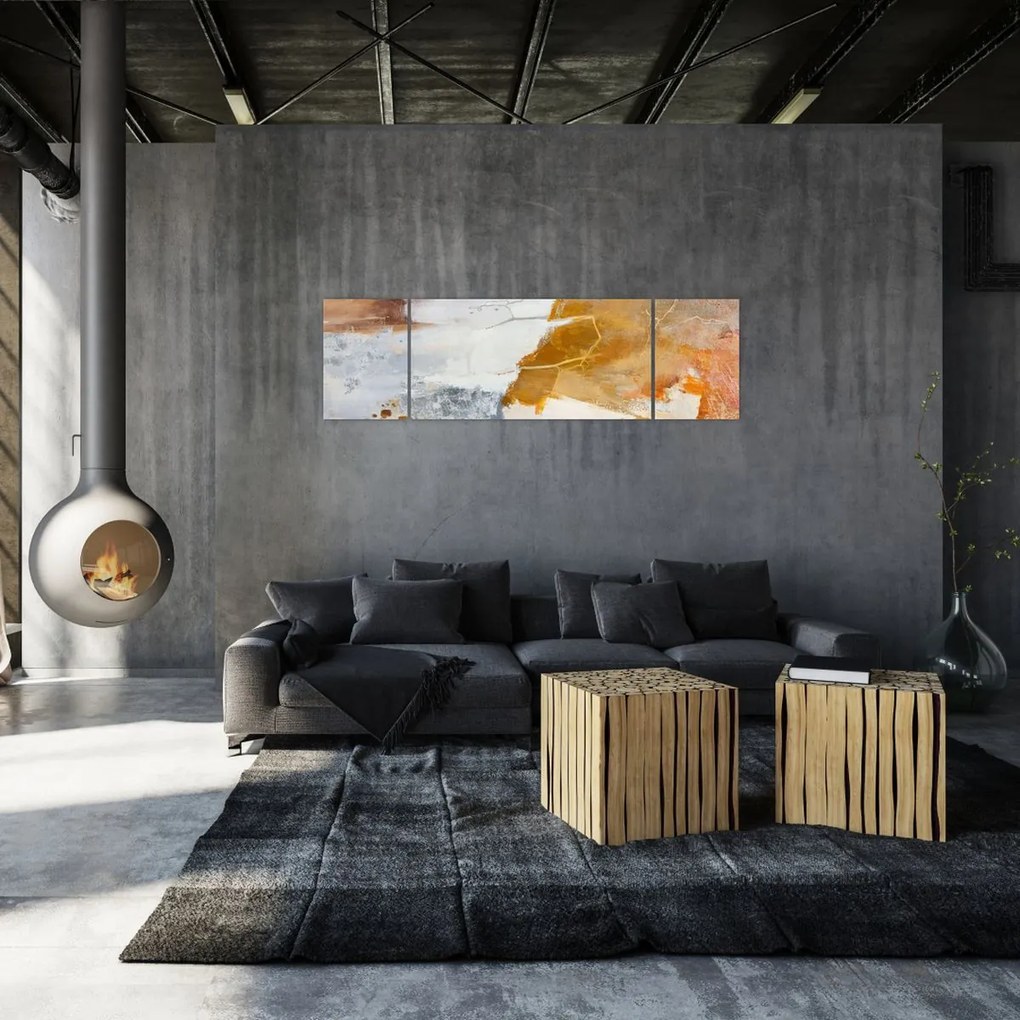 Obraz - Abstrakcja (170x50 cm)