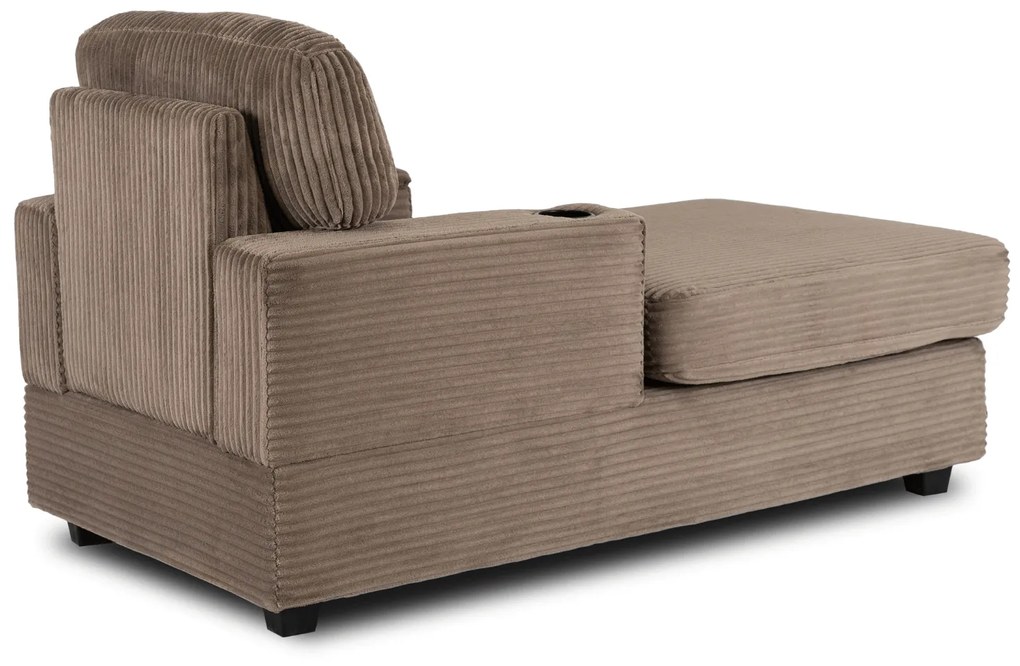 Fotel Wypoczynkowy Sofa NEO Beżowy Sztruksowy Nowoczesny
