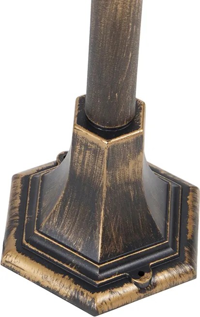 Klasyczna latarnia antyczne złoto 122 cm IP44 - Capital