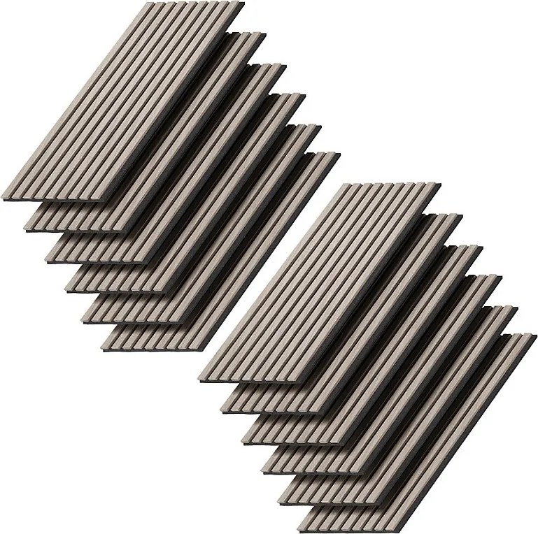 Panel akustyczny brązowy 120x1.8x40 akustikpaneel