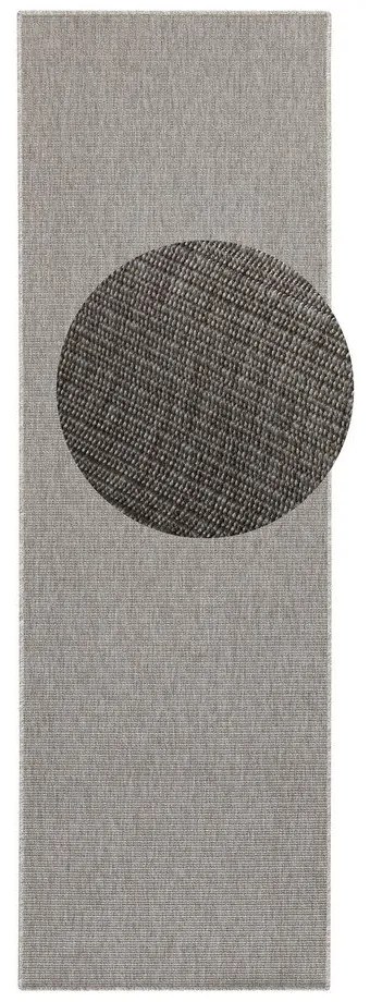 Szary chodnik odpowiedni na zewnątrz 80x350 cm Nature – Hanse Home
