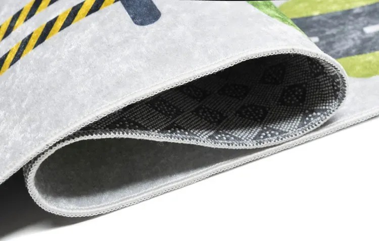 Dywan dziecięcy skandynawski z placem budowy P1-T51