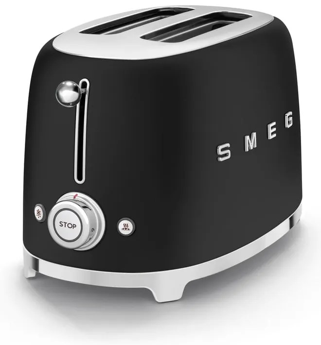 Toster w kolorze matowej czerni Retro Style – SMEG