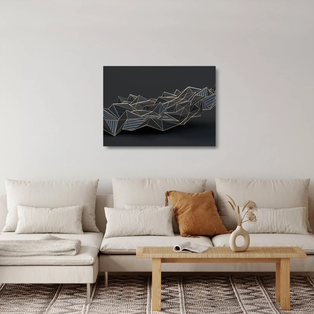 Obraz na szkle abstrakcji (70x50 cm)