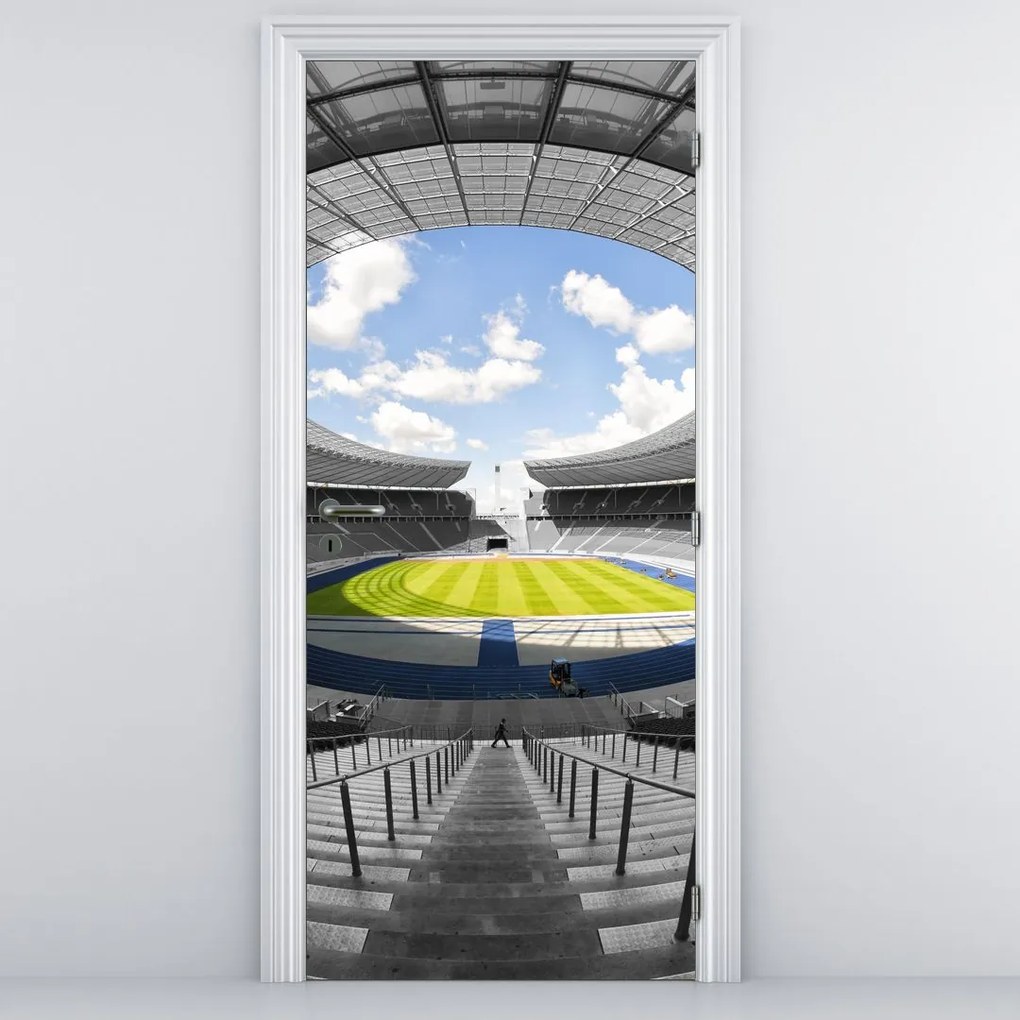 Fototapeta na drzwi - Stadion piłkarski (95x205cm)