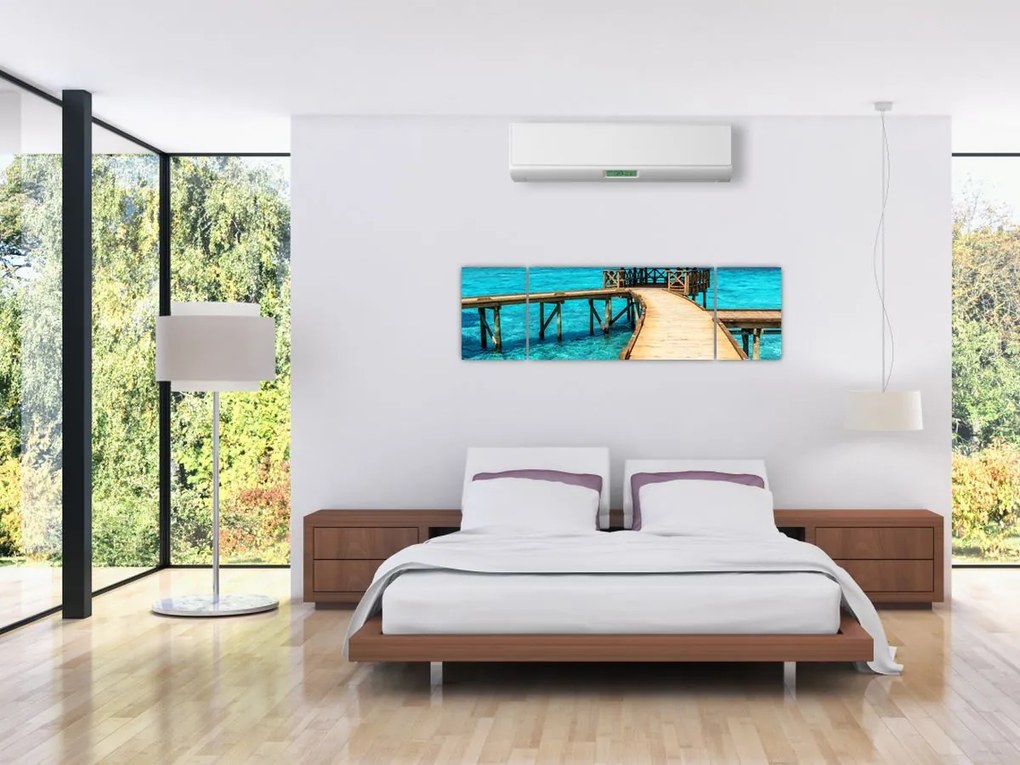 Obraz - Molo (170x50 cm)