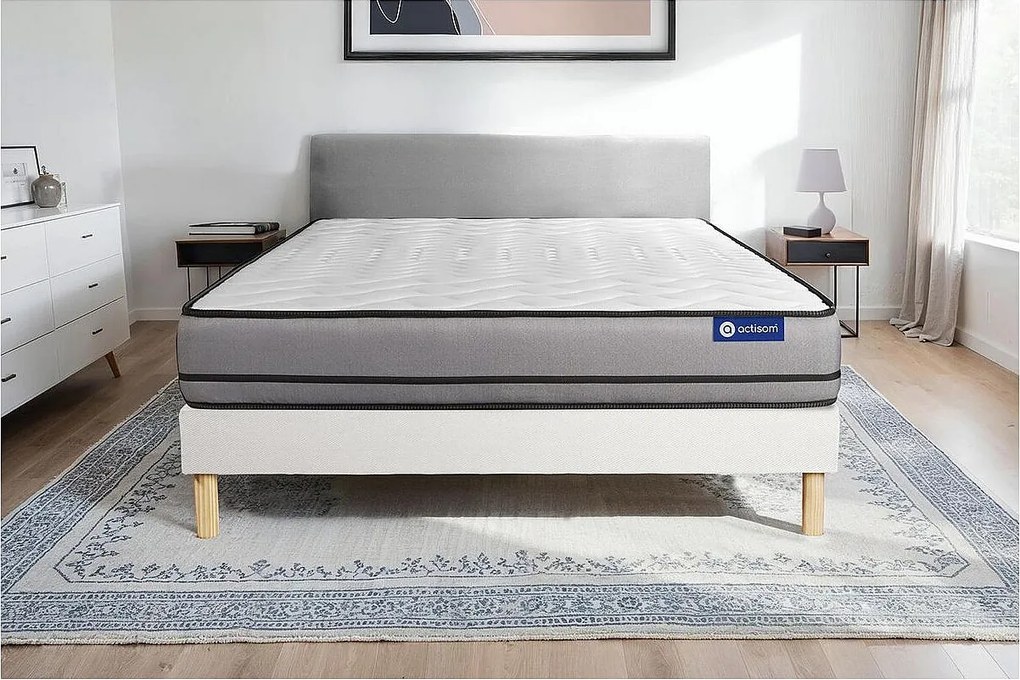 Materac Actimemo night 80x190cm + zestaw podstawa lózka