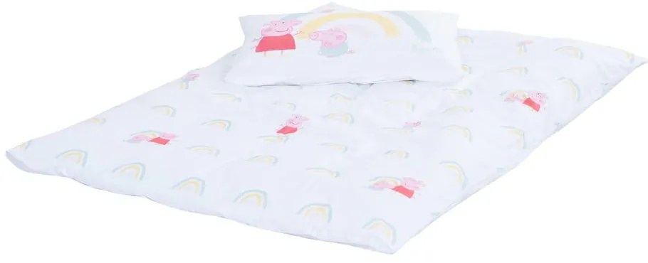 Bawełniana pościel dziecięca do łóżeczka 100x135 cm Peppa Pig – Roba