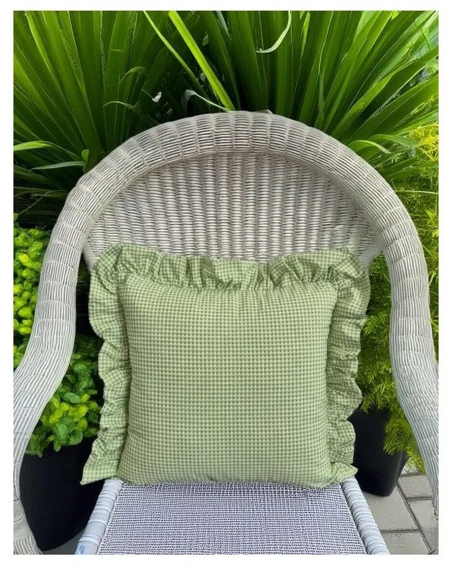Bawełniana poszewka na poduszkę 45x45 cm Ruffled – Mila Home