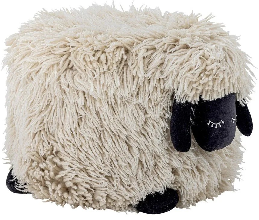 Kremowy wełniany dziecięcy worek do siedzenia Dolly – Bloomingville Mini