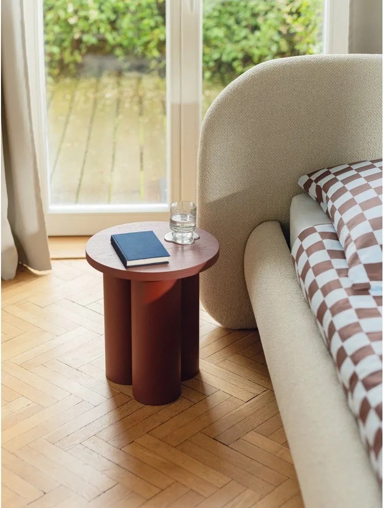 Czerwony stołek Oly – noo.ma