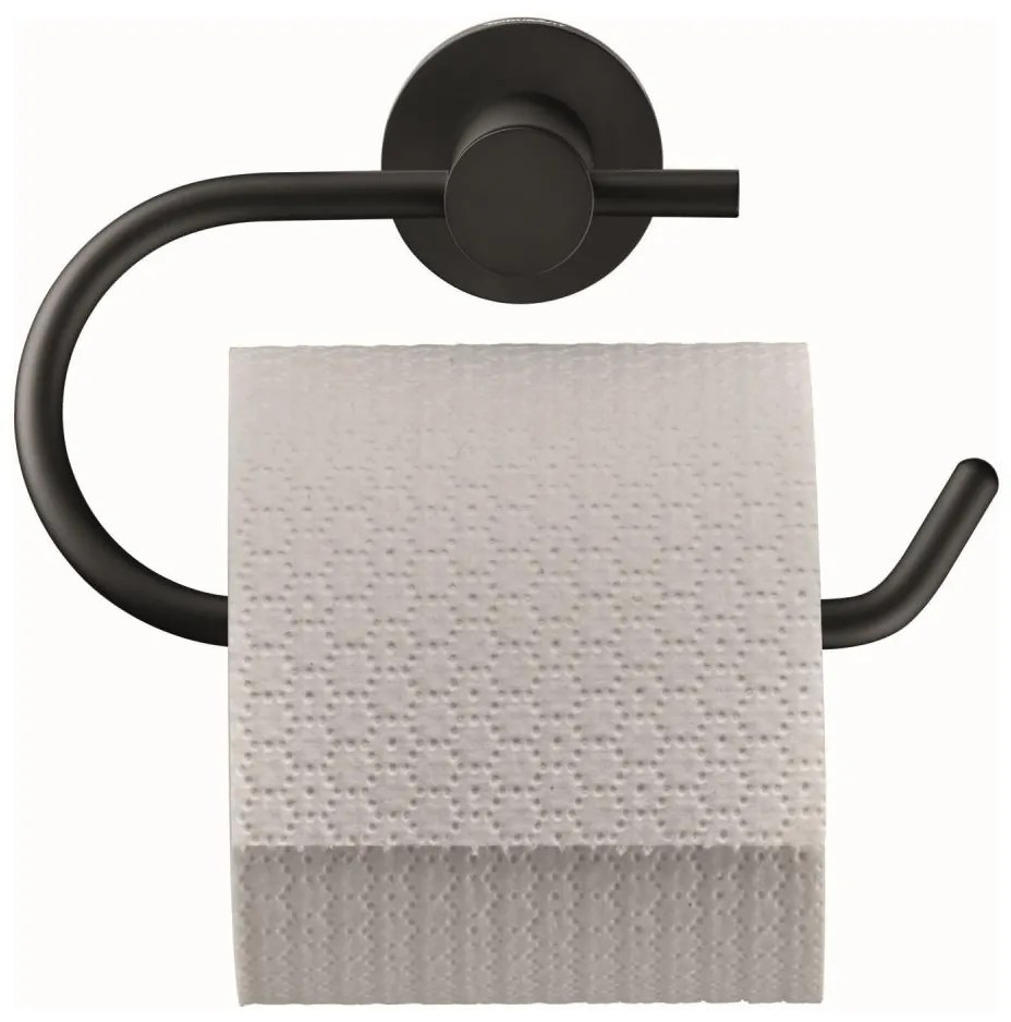 Duravit 99264600 - Uchwyt na papier toaletowy D-CODE, czarny mat