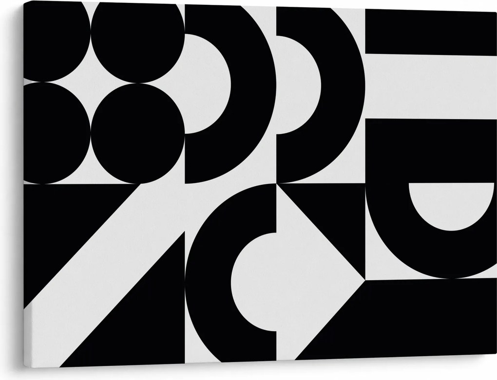 Obraz - Abstrakcja geometryczna N⁰2 (70x50 cm)