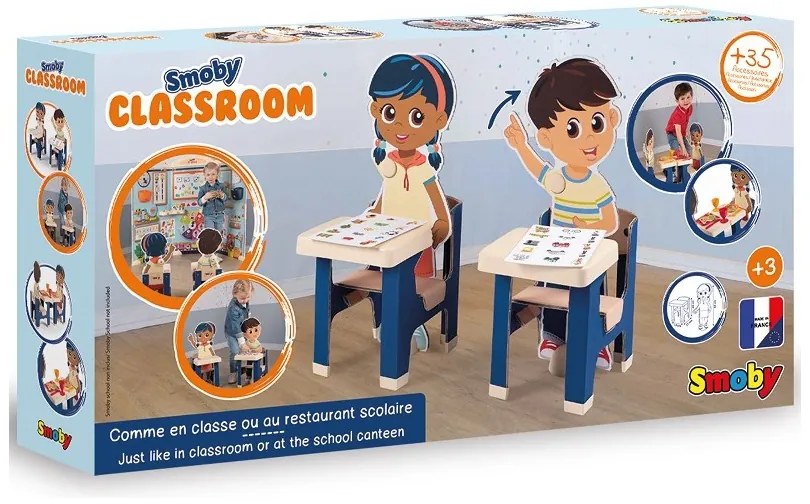 Smoby klasa szkoła + 35 akcesoriów