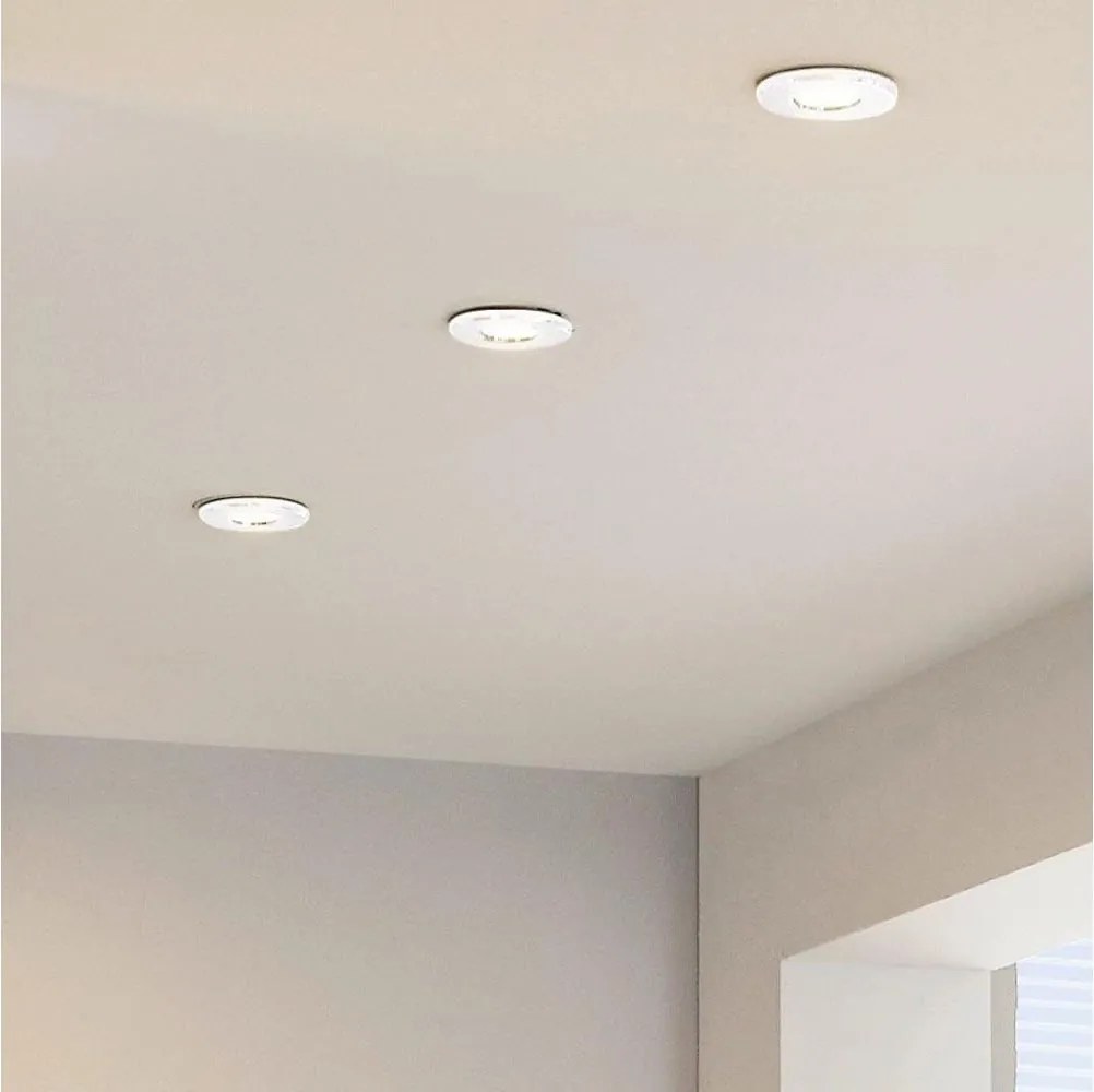 Eglo 94235 - ZESTAW 3x LED opraw wpuszczanych sufitowych PENETO 3xGU10-LED/3W/230V