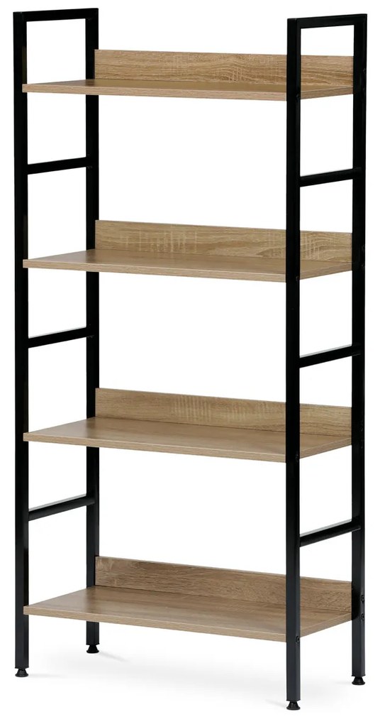 Regał GD-314 OAK Denny, 4 półki, 60 x 27,5 x 125,5 cm, 4 piętra