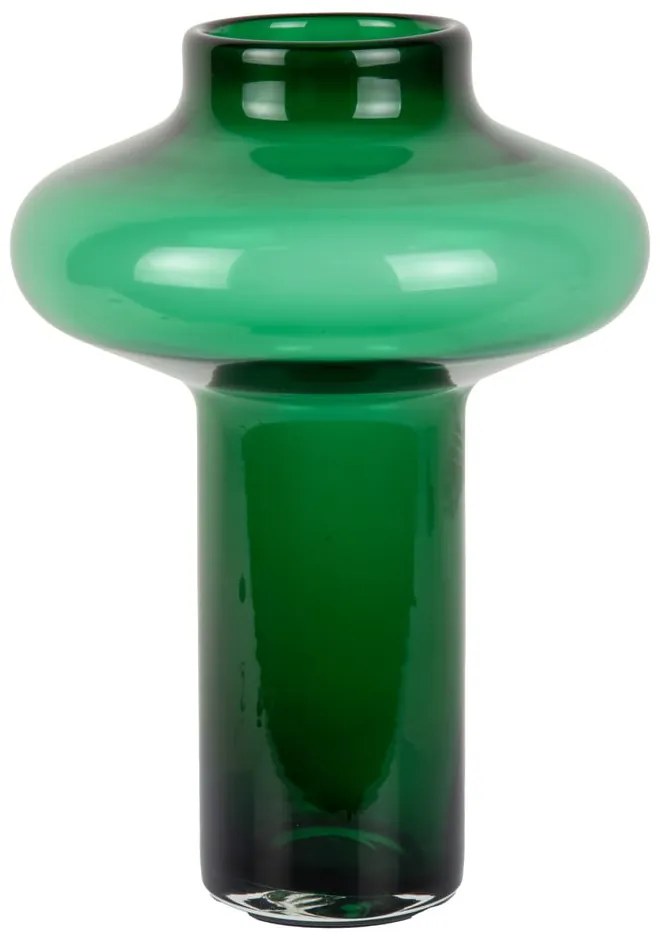 Zielony szklany wazon (wysokość 37 cm) Asombroso – PT LIVING