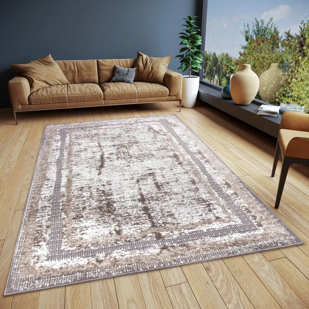 Dywan w beżowo-srebrnym kolorze 120x170 cm Shine Classic – Hanse Home