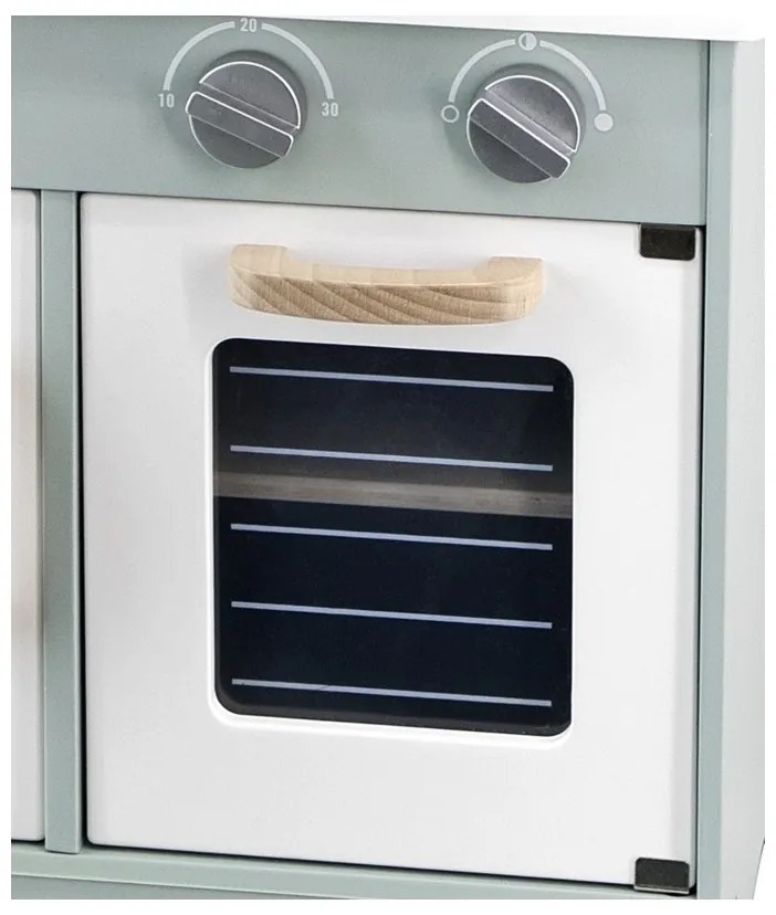 Viga polarb drewniana kuchnia z akcesoriami eco green