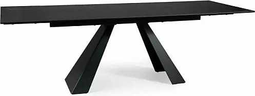 Stół rozkładany SALVADORE CERAMIC 160(240)x90 czarny sahara noir