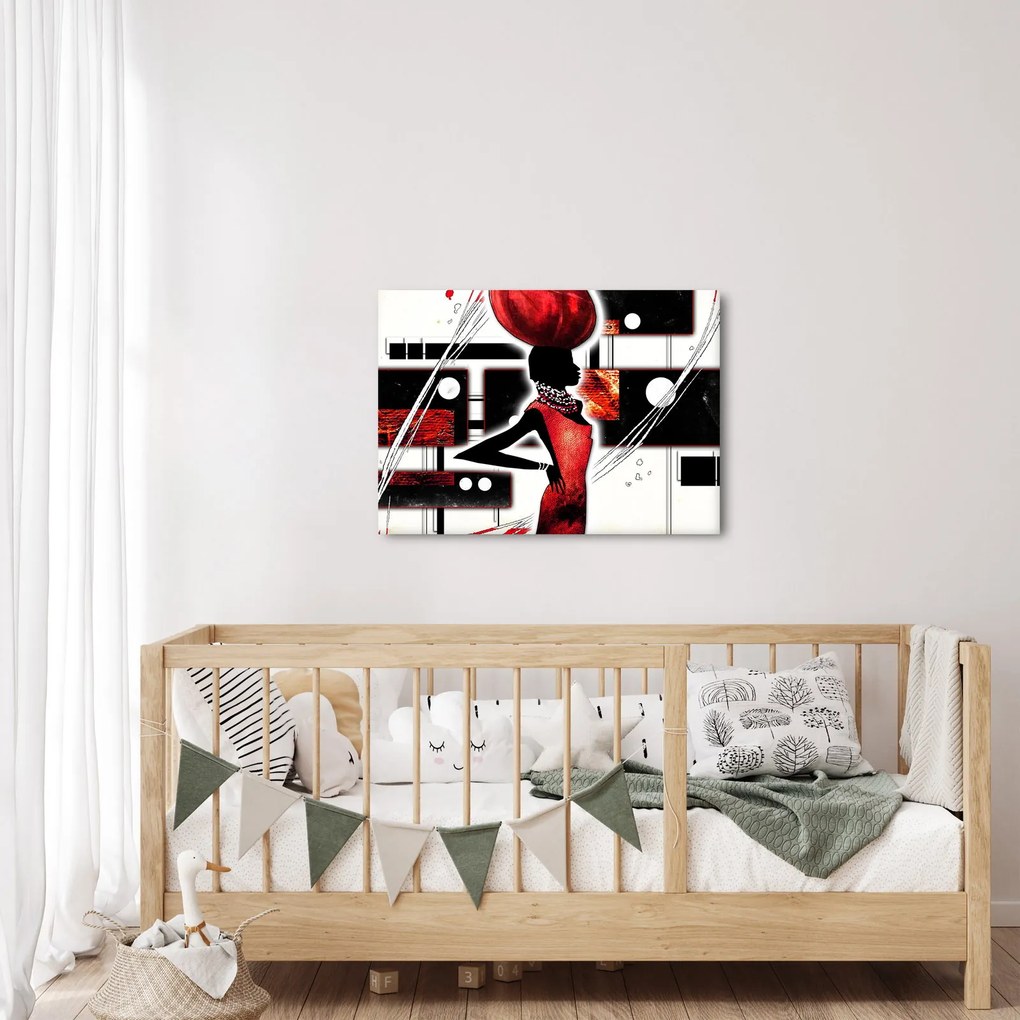 Obraz obrazu starożytnej damy (70x50 cm)