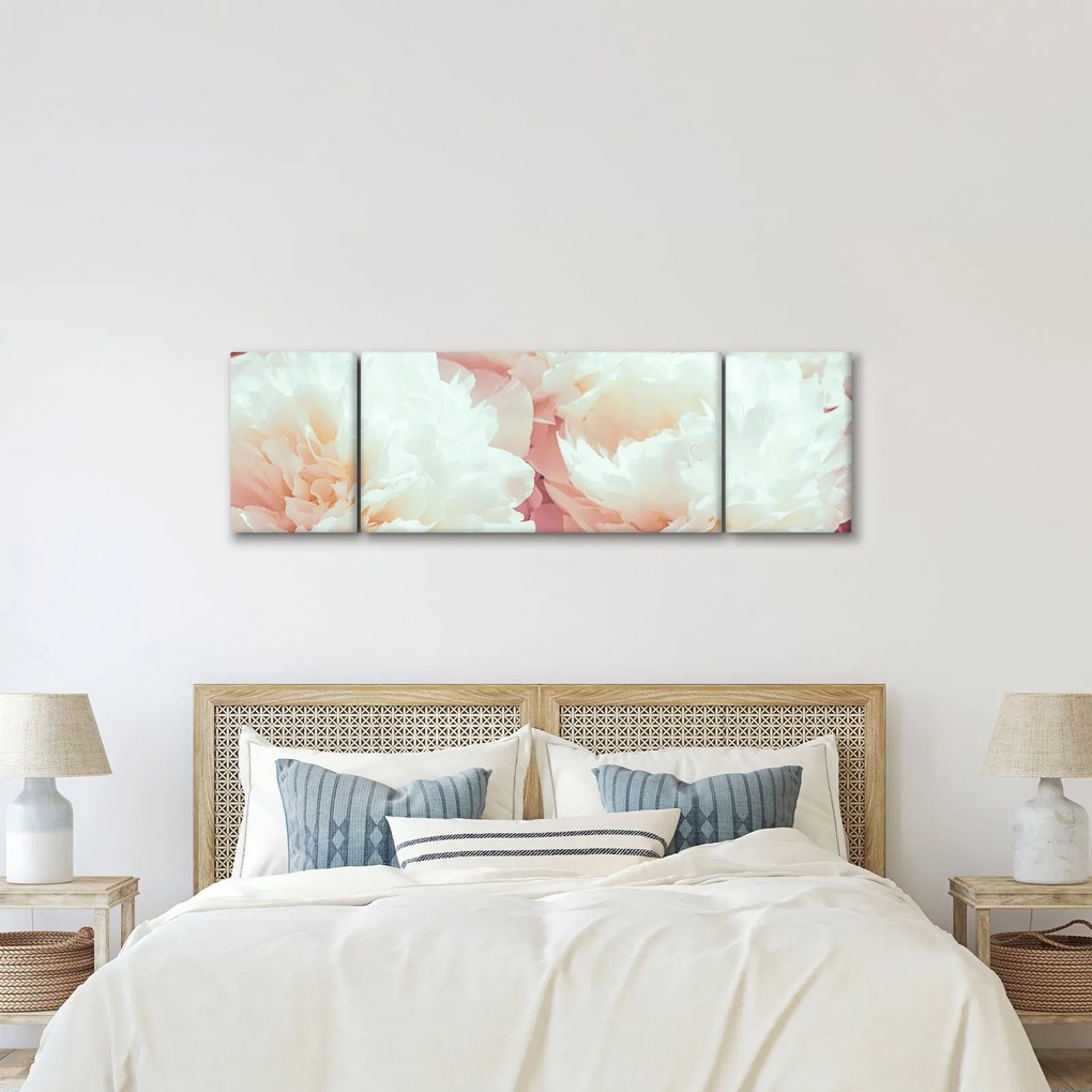 Obraz kwiatów (170x50 cm)