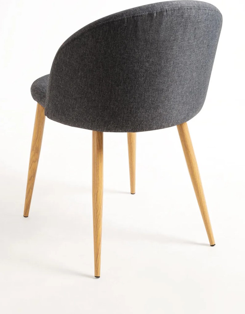 Zestaw 4 Krzese Vint Tkanina