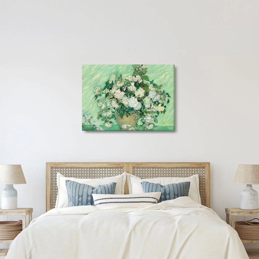 Obraz - Vincent van Gogh, Roses, reprodukcje (70x50 cm)