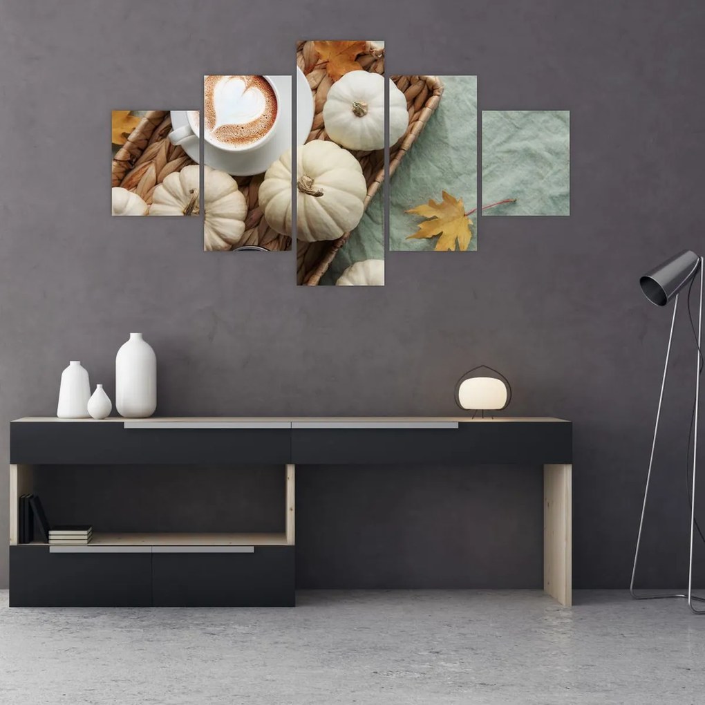 Obraz - Jesienny relaks (125x70 cm)