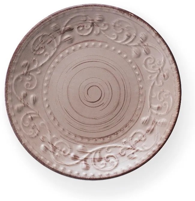 Brązowy kamionkowy talerz deserowy ø 21 cm Serendipity – Brandani