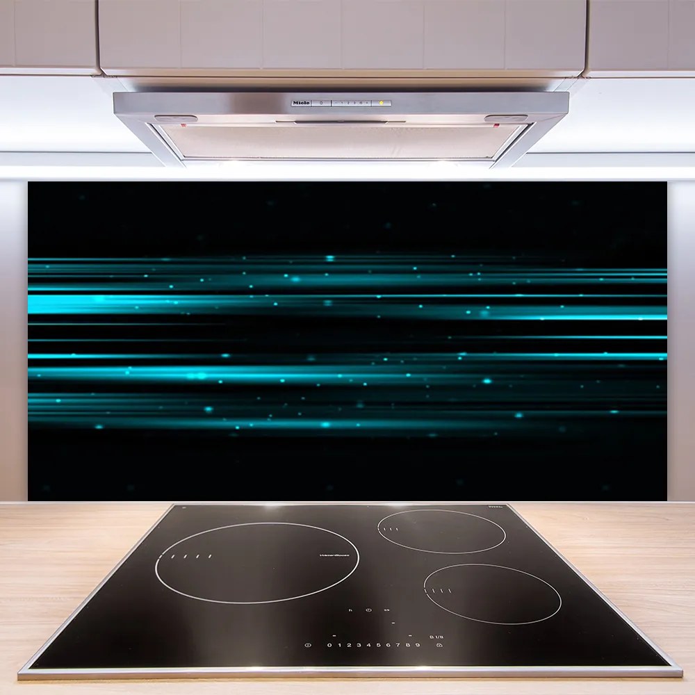 Panel nad blat kuchenny Fluidyczna Forma Przestrzenna