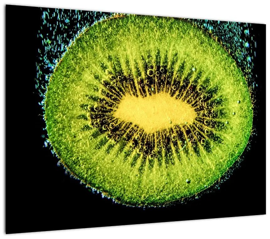 Obraz - szczegół kiwi w wodzie (70x50 cm)