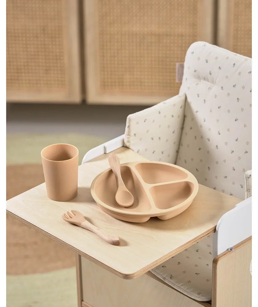 Tacka do krzesełka do karmienia w naturalnym kolorze Nuun – Kave Home