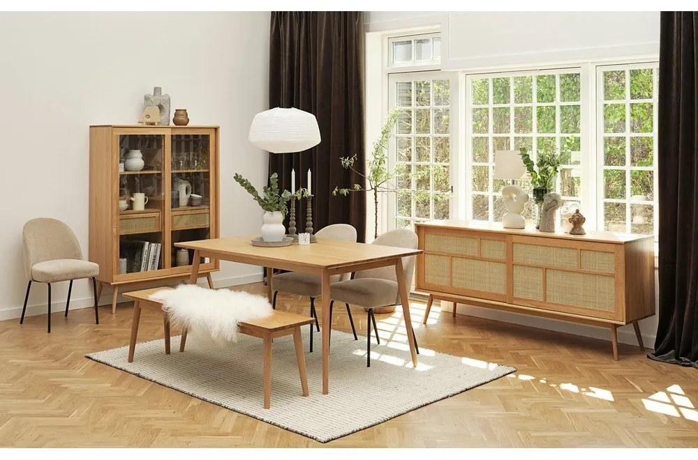 Beżowe krzesło Creston – Unique Furniture