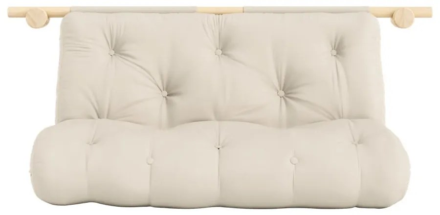 Beżowa rozkładana sofa 135 cm Hooked – Karup Design