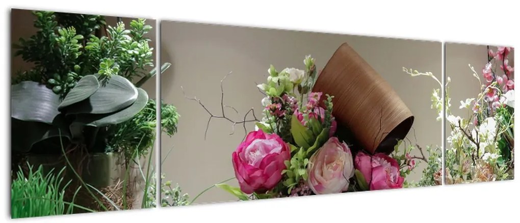 Obraz - Róża dla Ciebie (170x50 cm)
