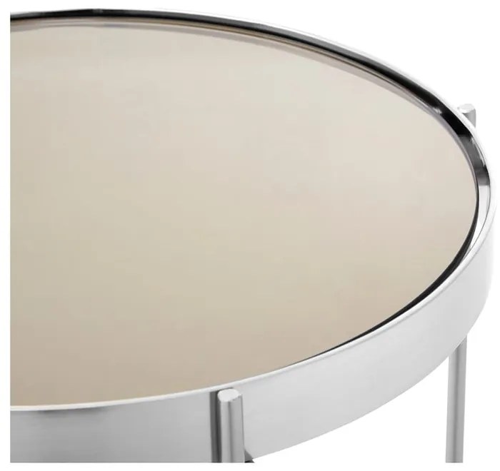 Okrągły stolik ze szklanym blatem ø 33 cm Allure – Premier Housewares