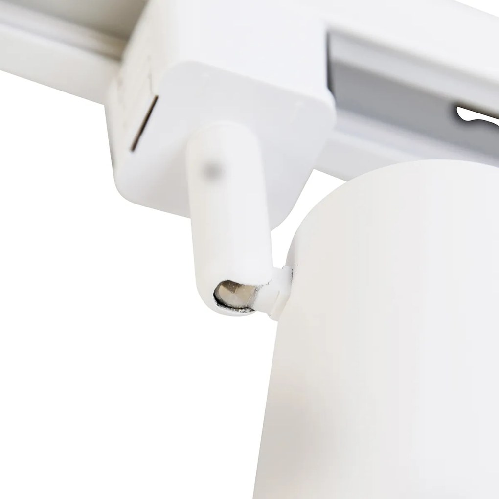 Nowoczesny system szynowy jednofazowy z 4 białymi reflektorami - Jeana