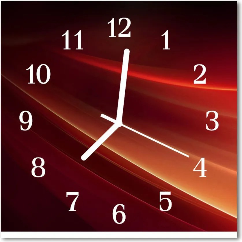 Zegar ścienny kwadrat Abstrakcja