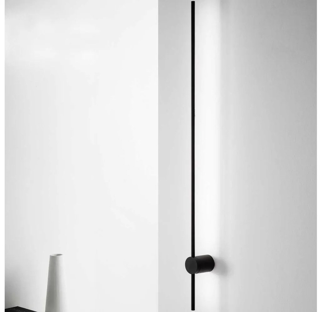 Ideal Lux - LED Kinkiet ESSENCE LED/19W/230V 4000K 124 cm CRI 90 czarny