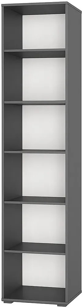 Regał w stylu skandynawskim 60 cm szary grafit M6-G08