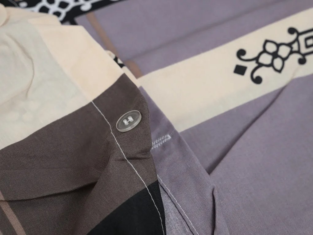 PrzytulneMieszkanie.pl PrzytulneMieszkanie.pl Bawełniana pościel DANIELA beżowa Rozmiar pościeli: 2 szt 70 x 90 cm | 200 x 220 cm