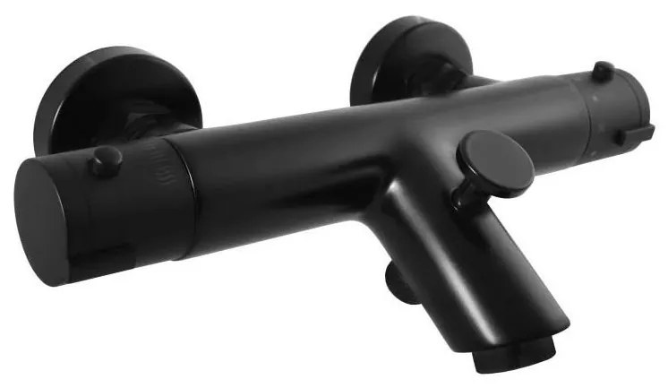 RAV Slezák TRM54.5CMAT - Termostatyczna bateria wannowa TERMO czarny mat