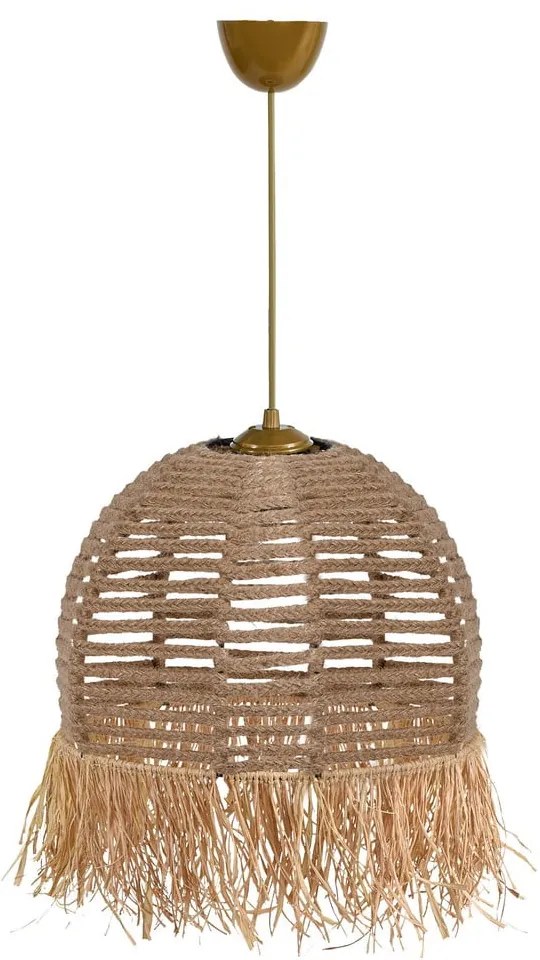 Jasnobrązowa lampa wisząca ø 30 cm – Opviq lights