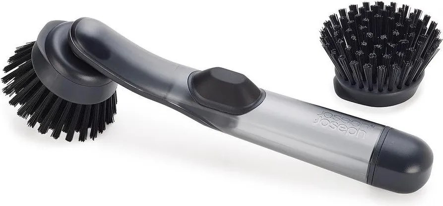 Szczotka do naczyń z pojemnikiem na płyn SinkTech – Joseph Joseph