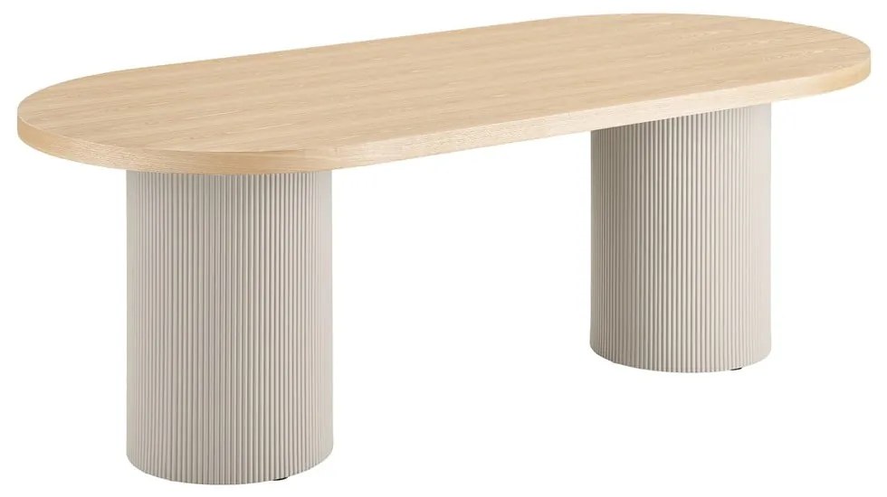 Stół z blatem w dekorze jesionu 100x220 cm Solva – House Nordic