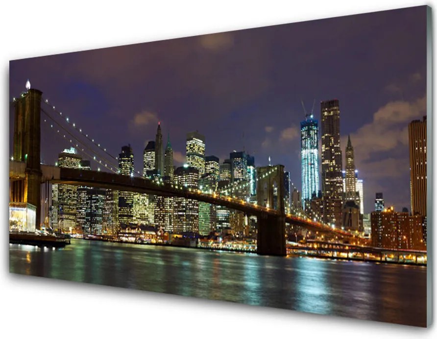 Panel nad blat kuchenny Most Wiszący nad Rzeką